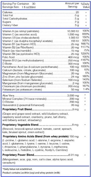 liquid vitamins